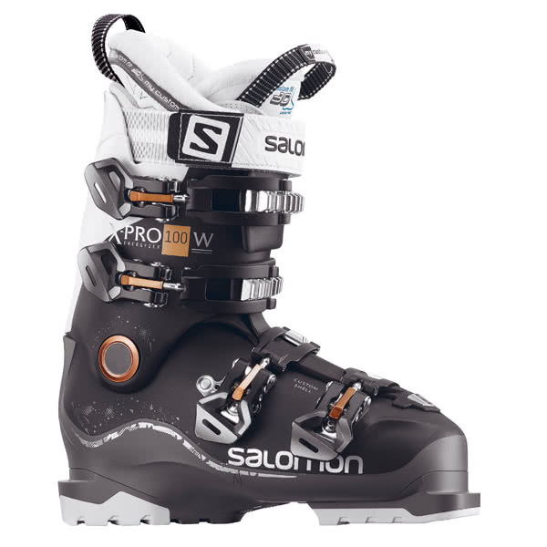 salomon〔女款 滑雪鞋〕 2018>x pro 100 w〔black/anthracite/white