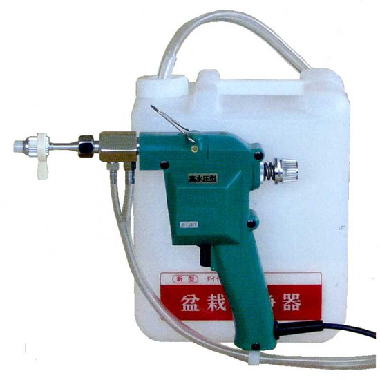 Pressure washer - high water pressure type - "Jet power : 120kg/c㎡  /  Capacity:5L " No.S-JET