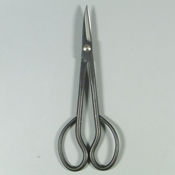 Bonsai Trimming Scissors Large - Blue steel -  (KANESHIN) " Length 180mm "No.35D