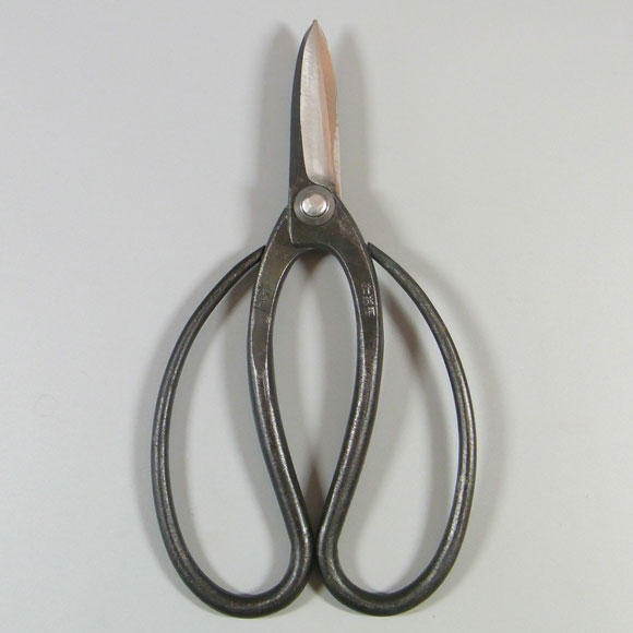 All Hand-made bonsai Scissors with Shinogi Large (KANESHIN) " Length 175mm " No.42A