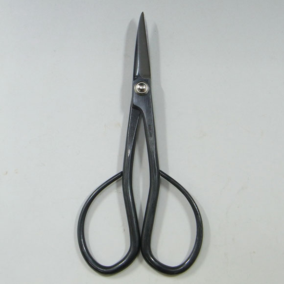 Bonsai Trimming Scissors  with Shinogi ( KANESHIN ) “Length 160mm" No.34D