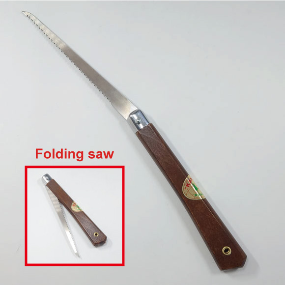 Folding bonsai saw "Weight 150g" No.84D