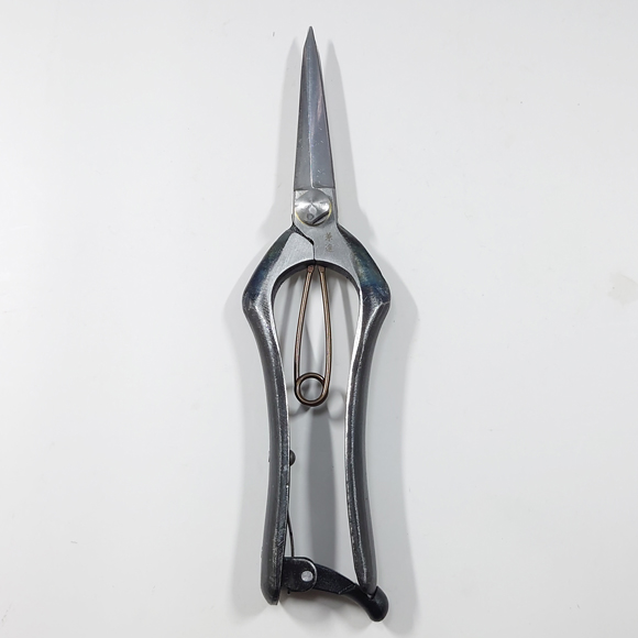 Bud cutting scissors - Double edge - with Shinogi (KANESHIN) "Length 200mm " No.95D