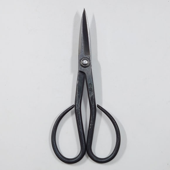 All Hand-made Bonsai Trimming Scissors with Shinogi small (KANESHIN) Length 160mm  No.34F