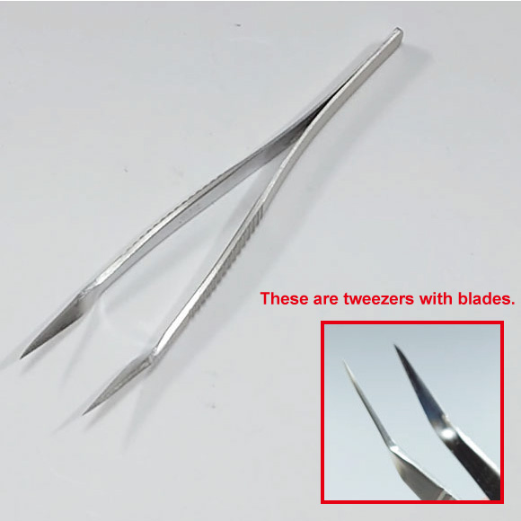 Bonsai leaf cutting tweezers “KFI ” No.666