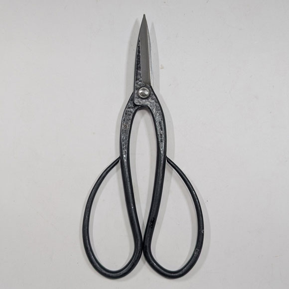 All hand-made bonsai trimming Scissors - blue steel - (KANESHIN) " Length 210mm" No.36G