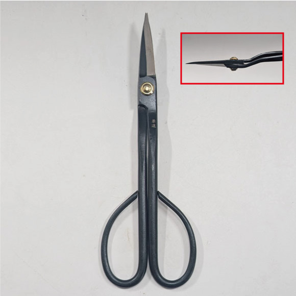 Bonsai trimming Scissors with Shinogi (KANESHIN) " Length 200mm" No.38E