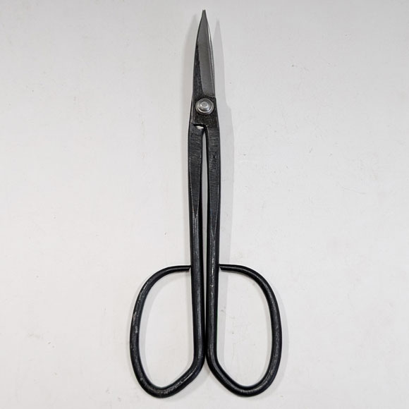 All hand-made bonsai trimming Scissors - blue steel - (KANESHIN) " Length 213mm" No.38H