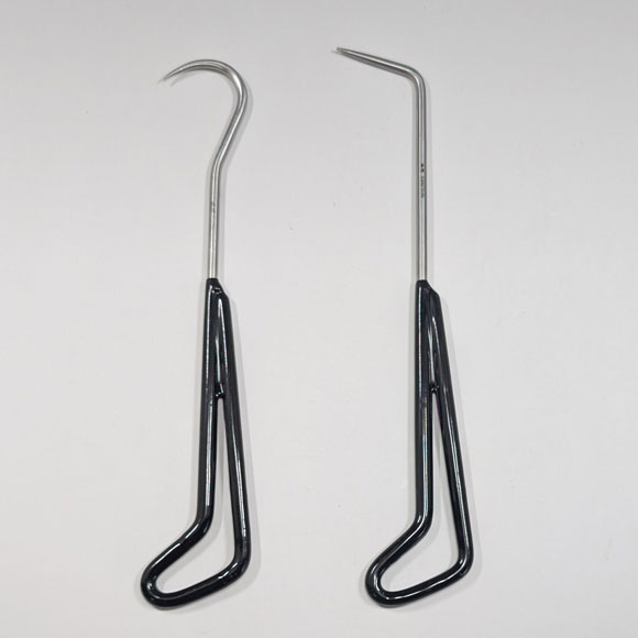 [Small bonsai tool] Stainless steel one prong root hook (KANESHIN)  No.552A / No.552B
