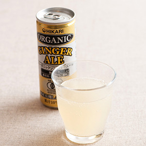炎夏必备 有机ginger ale 姜汁汽水 250ml (广岛县制)