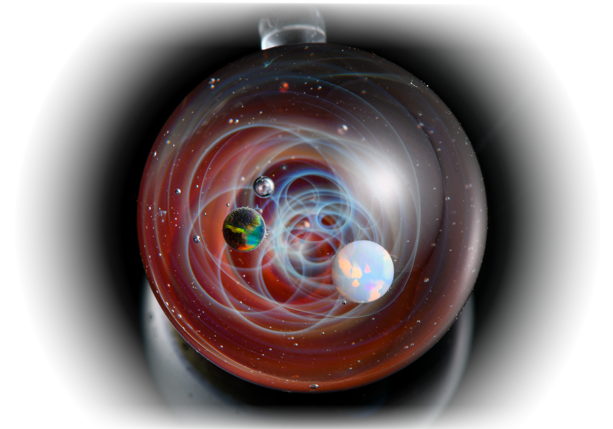 Unreleased Work/Double Opal Pendant