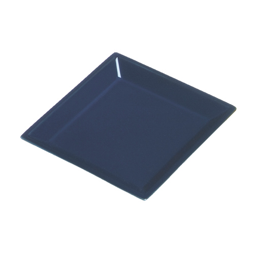 Square Porcelain Incense Tray DARK BLUE