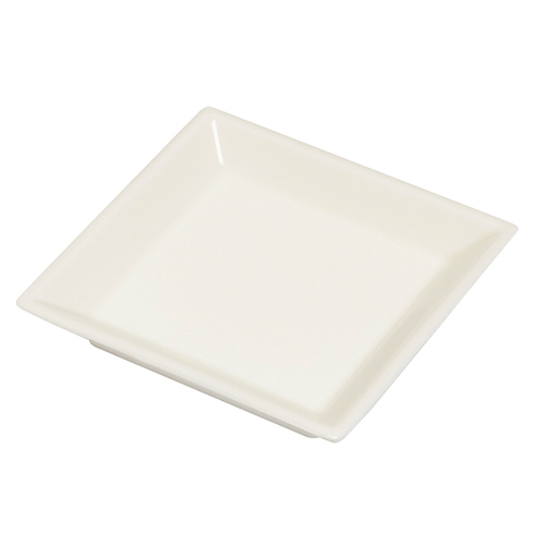 Square Porcelain Incense Tray CREAM