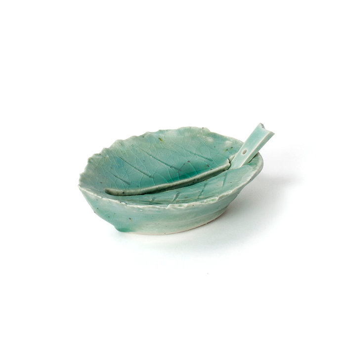 Incense Tray Iroha Green