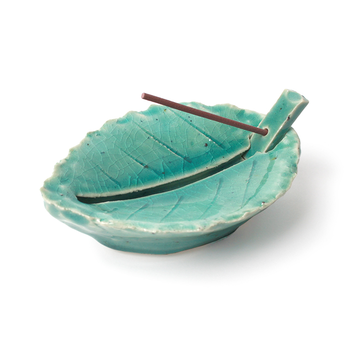 Incense Tray Iroha Green