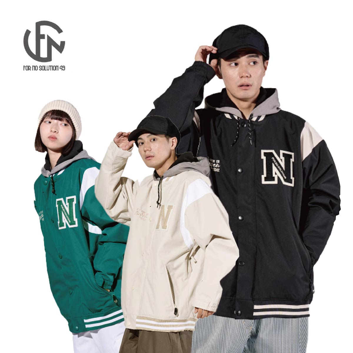 FNS〔滑雪衣 上衣〕＜2025＞FN-2414 / STADIUM JACKET