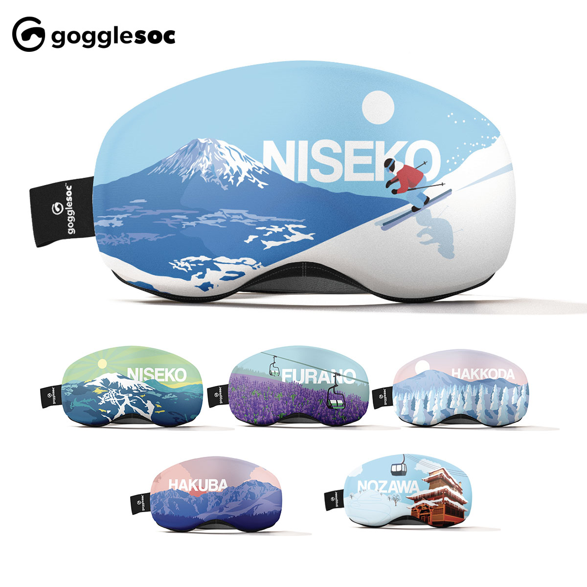 〔AA〕gogglesoc〔Goggle accessory〕＜2026＞GS-R-R1 24