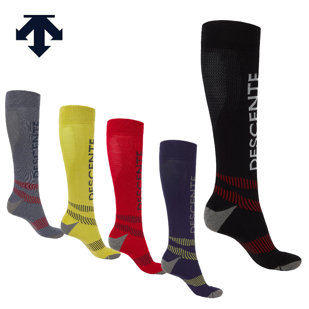 〔AA〕DESCENTE〔Socks〕＜2026＞DW5FSO01U / MOVE SOCKS