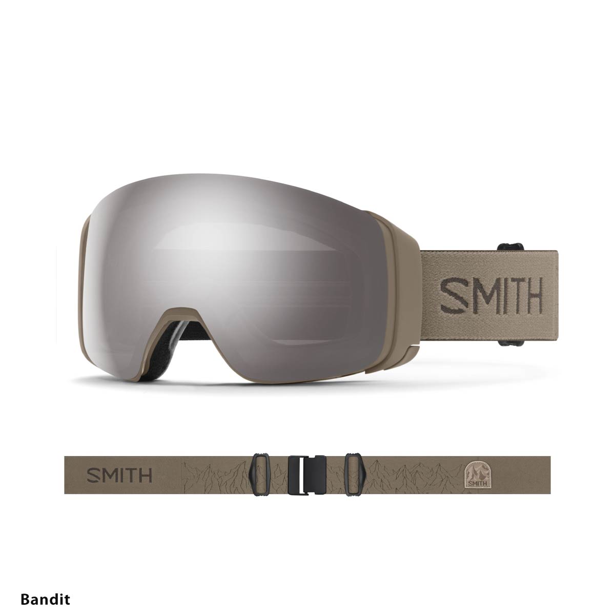 アクセサリー SMITH - SMITH 4d mag Smith 4D Mag Goggles - Ski Town