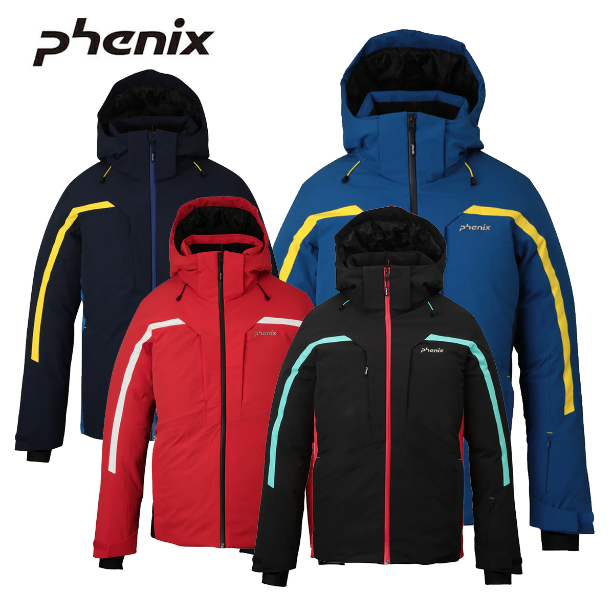 PHENIX〔滑雪服 上衣 男款〕＜2026＞ESM25OT31 / Accent Lined Jacket