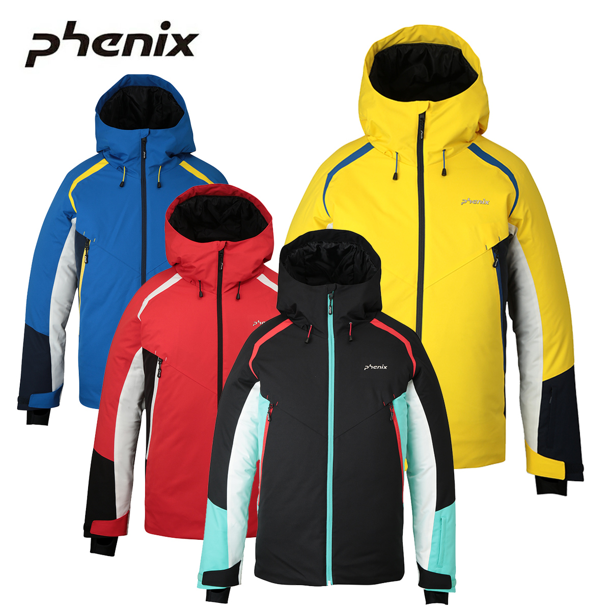 PHENIX〔Men's Ski Jacket〕＜2026＞ESM25OT37 / Color Mix Jacket