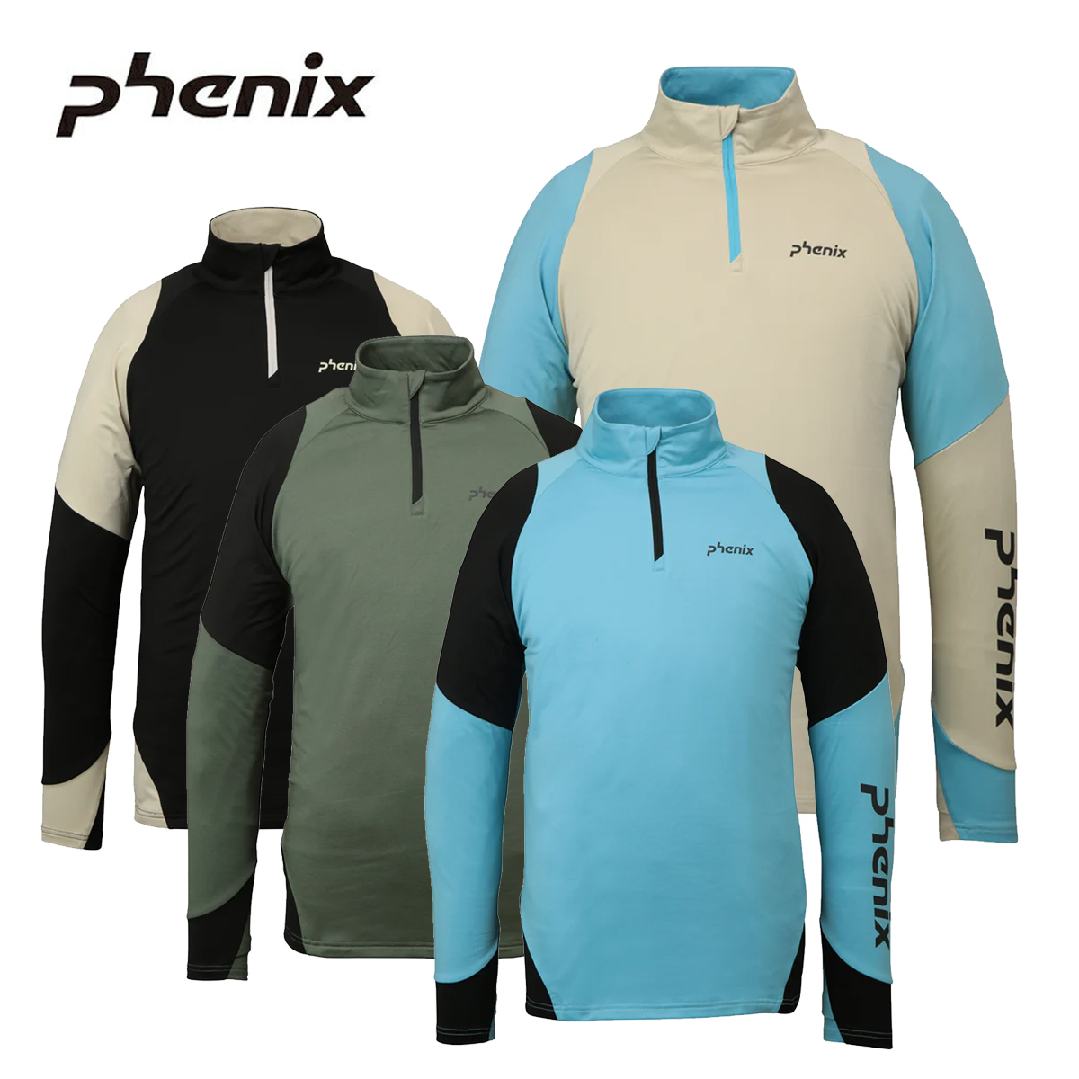 〔AA〕PHENIX〔Men's Base layer〕＜2026＞ESM25LS31 / Phenix Sleeve Color Inner