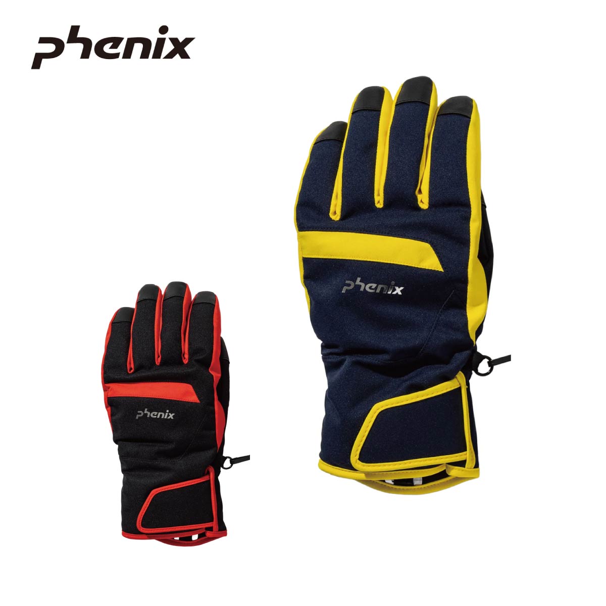 〔AA〕PHENIX〔Men's Ski Gloves〕＜2026＞ESM25GL13 / Bicolor Gloves