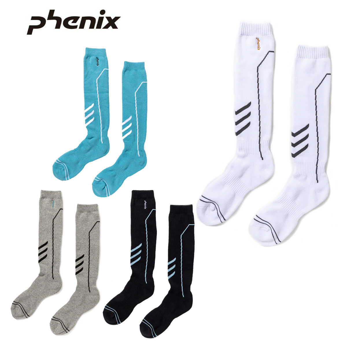 〔AA〕PHENIX〔Men's Socks〕＜2026＞ESM25SO11 / Lined Ski Socks