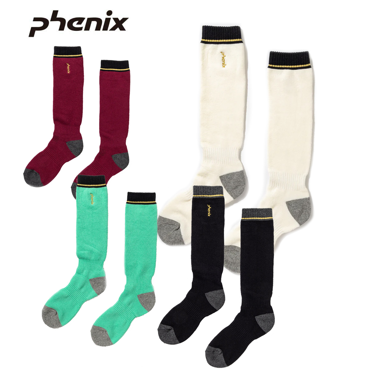 〔AA〕PHENIX〔Women's Socks〕＜2026＞ESW25SO51 / Phenix Training Ski Socks