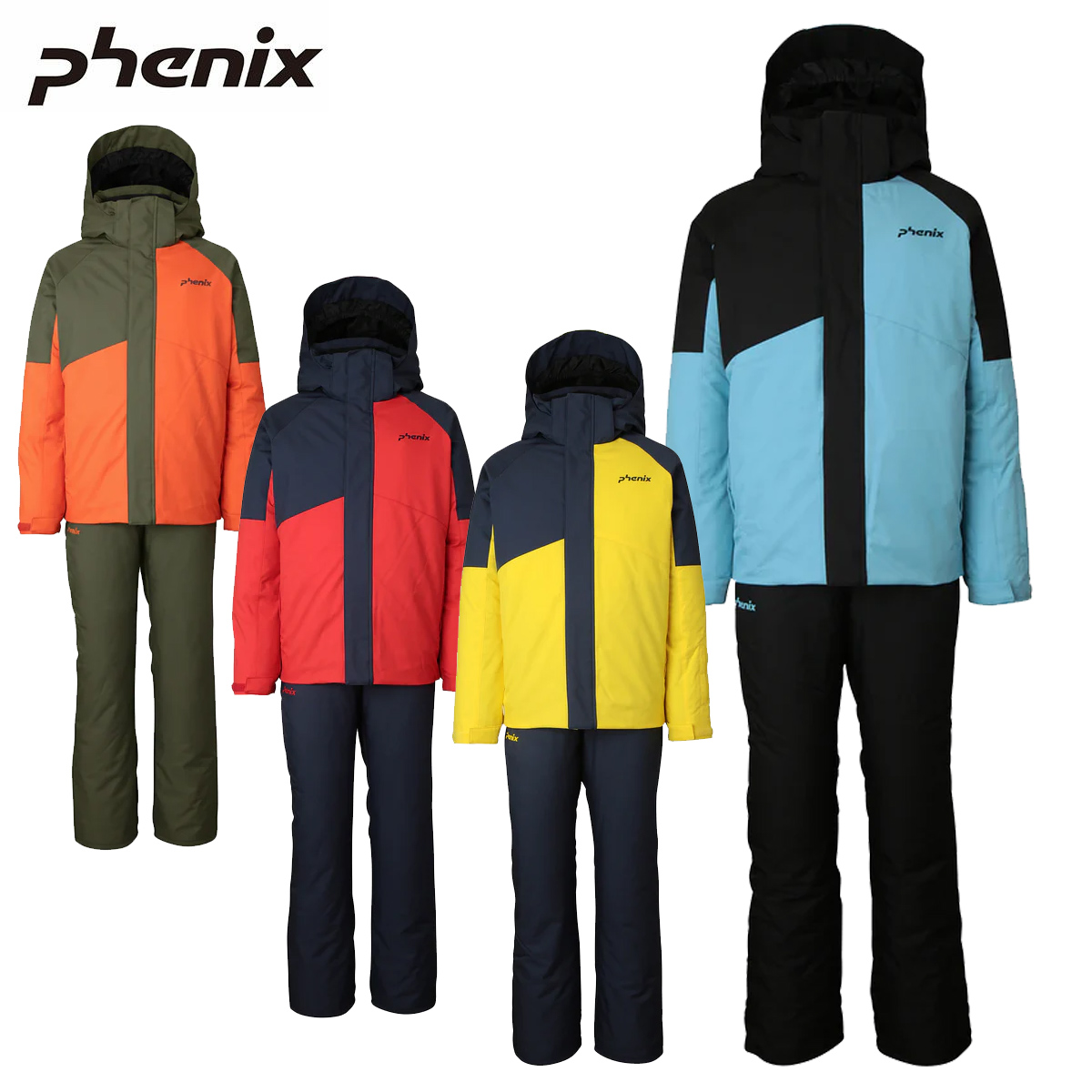〔AA〕PHENIX〔Kids Wear〕＜2026＞ESB252P82 / Asymmetrical Bicolor Two-piece