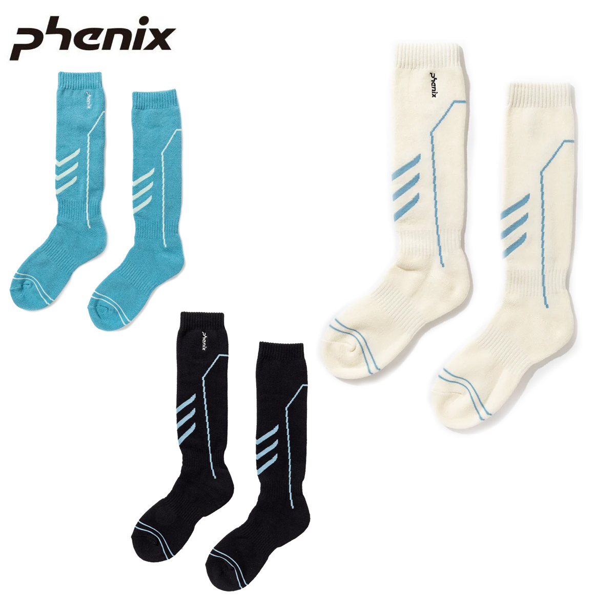〔AA〕PHENIX〔Women's Socks〕＜2026＞ESW25SO52 / Lined Ski Socks