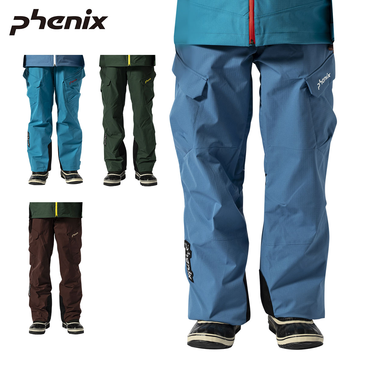phenix - 訳あり フェニックス レディース 上下セット Lサイズ オレンジ ホワイト Spacy Women&#39;s Jacket Teine Slim Pants Phenix R2401-266 訳あり フェニックス レディース 上下セット Lサイズ オレンジ