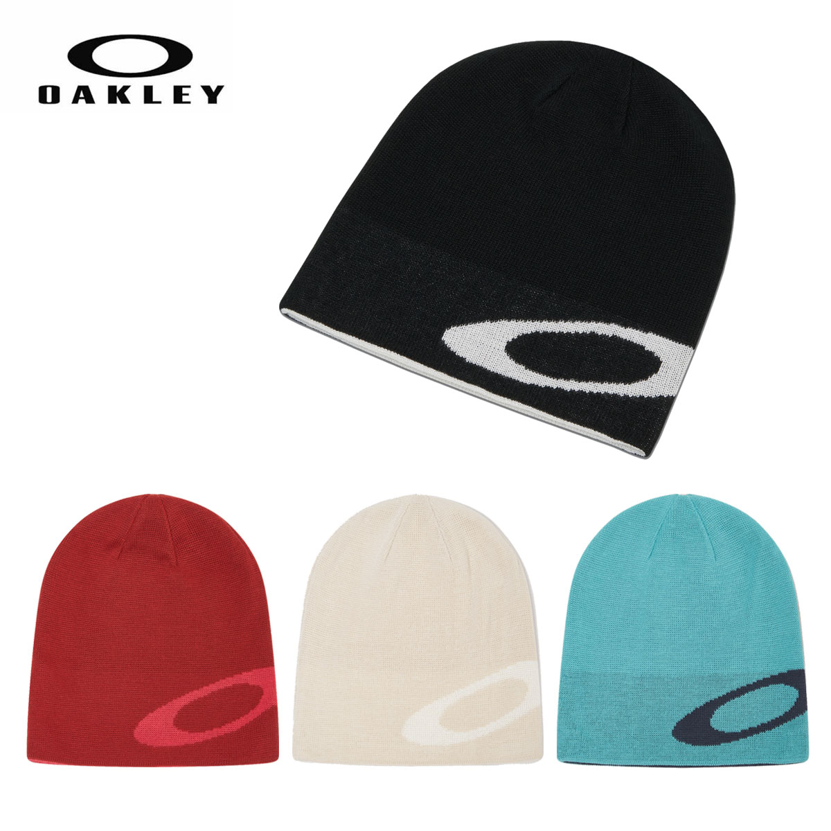 OAKLEY〔針織帽 男款〕＜2026＞911498- 911498- / BEANIE ELLIPSE