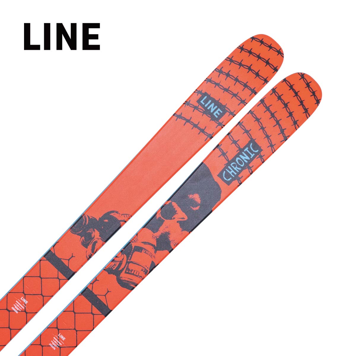 【特殊原因不能发海外】LINE〔滑雪板 自由滑行〕＜2026＞CHRONIC 94 / LN250930002 /