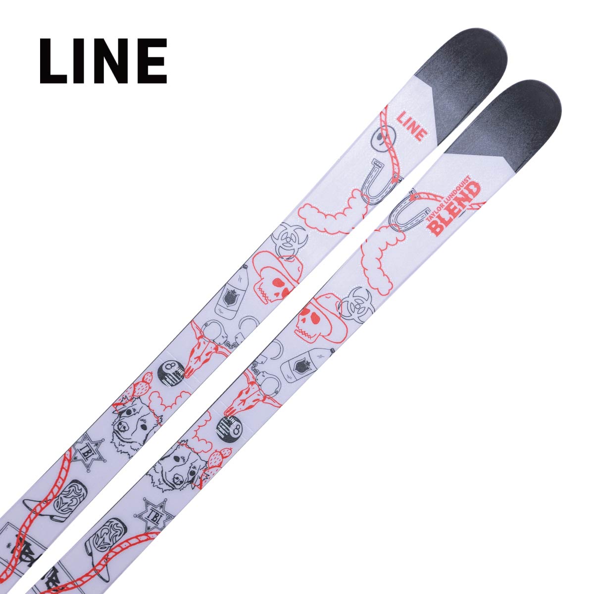 LINE〔滑雪板 自由滑行〕＜2026＞BLEND (TBL) / LN250933002 /