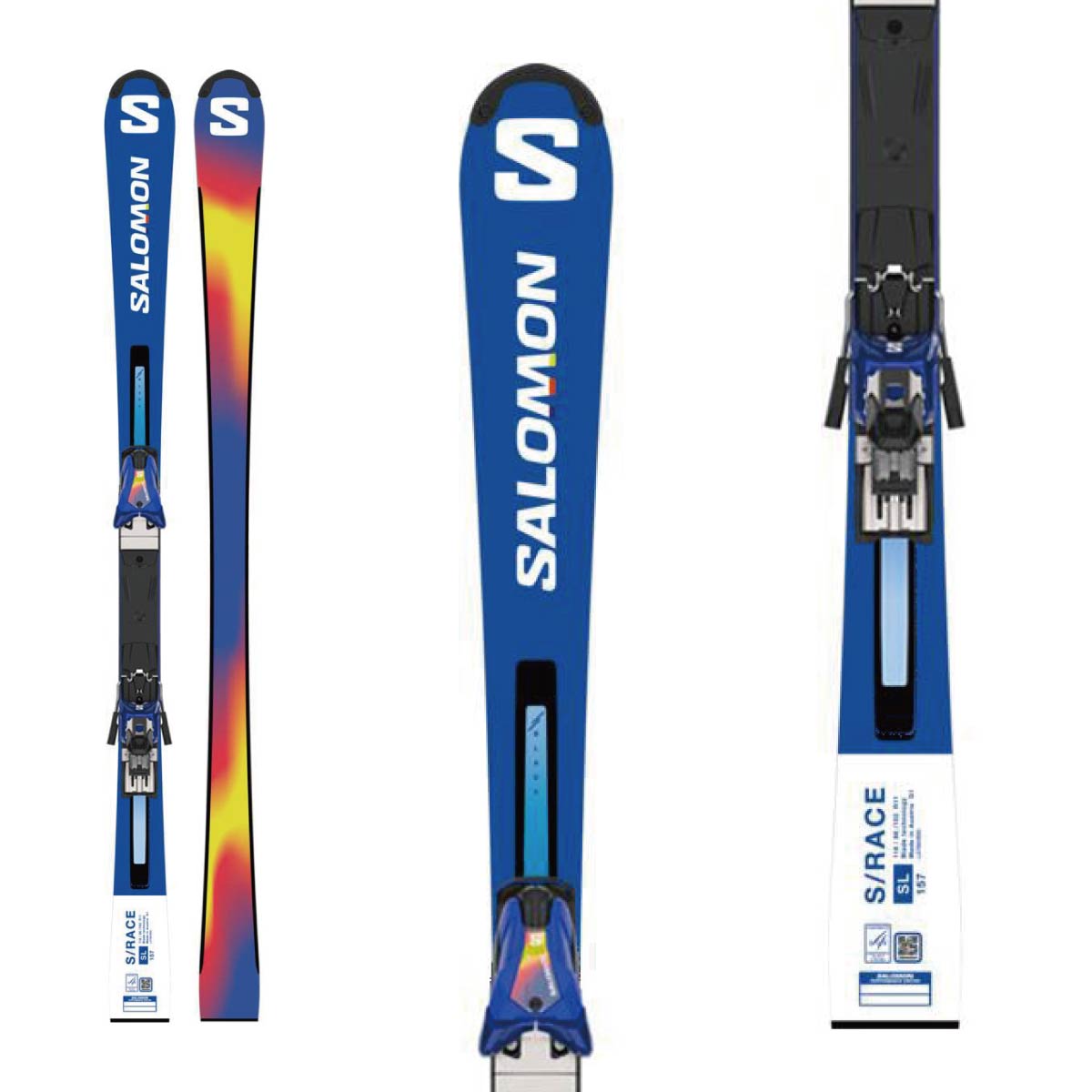 SALOMON〔Skis〕＜2026＞S/RACE FIS SL 157 + ICON RS 12