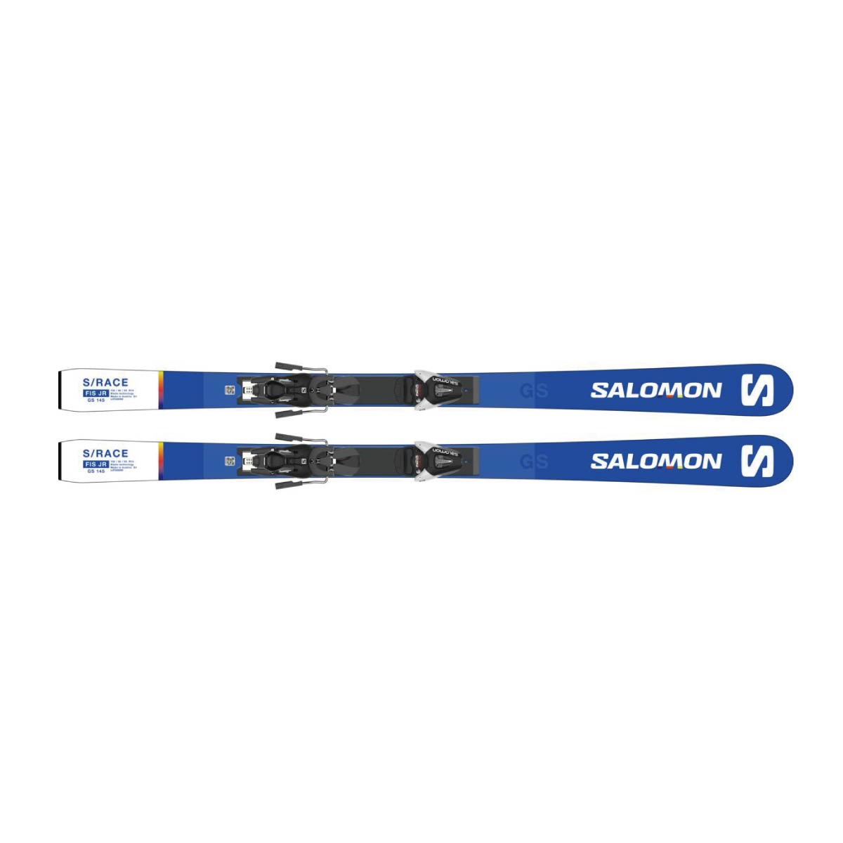 スキー SALOMON S/RACE FIS JR GS 124 SKI SALOMON S/RACE FIS GEANT JUNIOR + FIXATIONS X12 LAB 2024