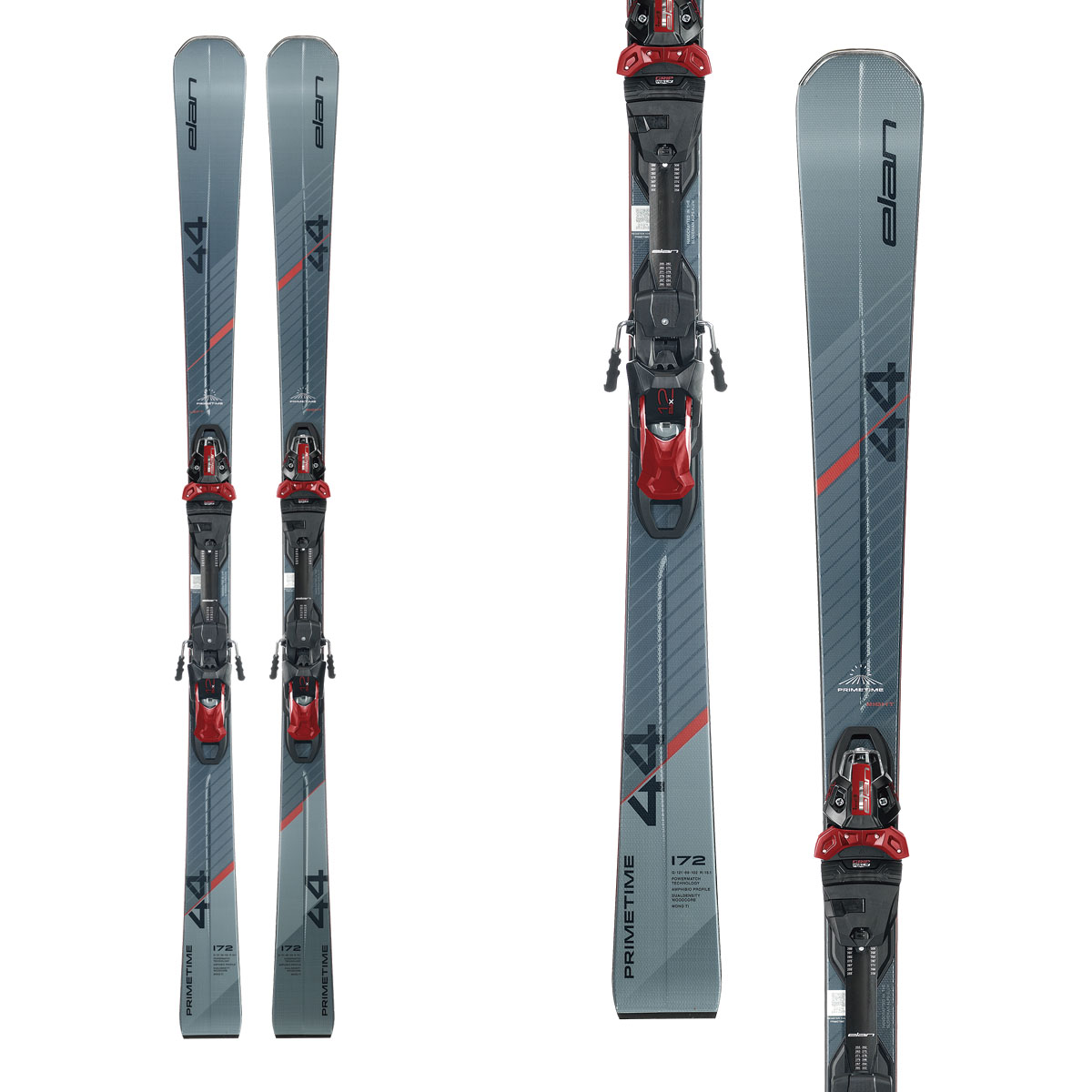 ELAN〔All-round Skis〕＜2026＞PRIMETIME 44 FX + EMX 12.0 GW FUS.X