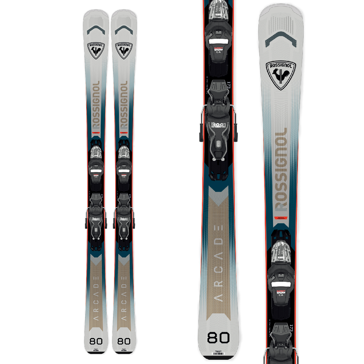 ROSSIGNOL〔滑雪板〕＜2026＞ARCADE 80 XPRESS / RAOFZ01 +