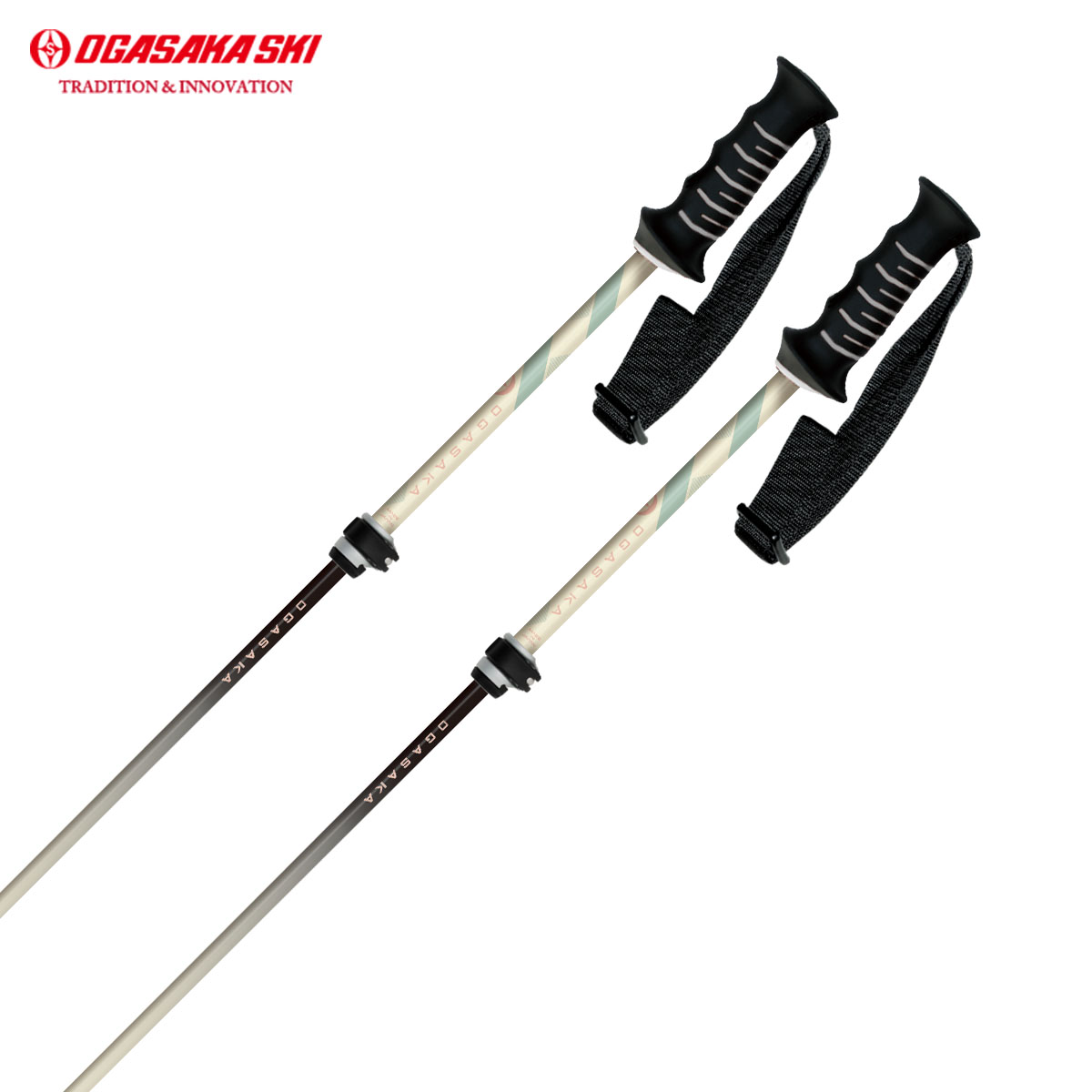 OGASAKA　SKI POLES LC-FS WHT POLES LC-FS - ORO | Ogasaka - Rexxam - Onyone - site officiel