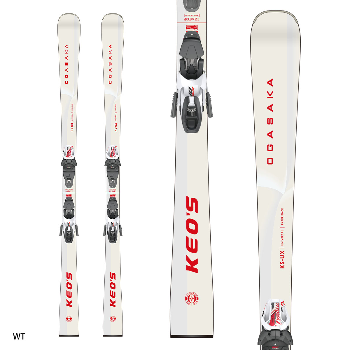 No Overseas Shipping】OGASAKA〔All-round Skis〕＜2026＞KEO'S KS-UX