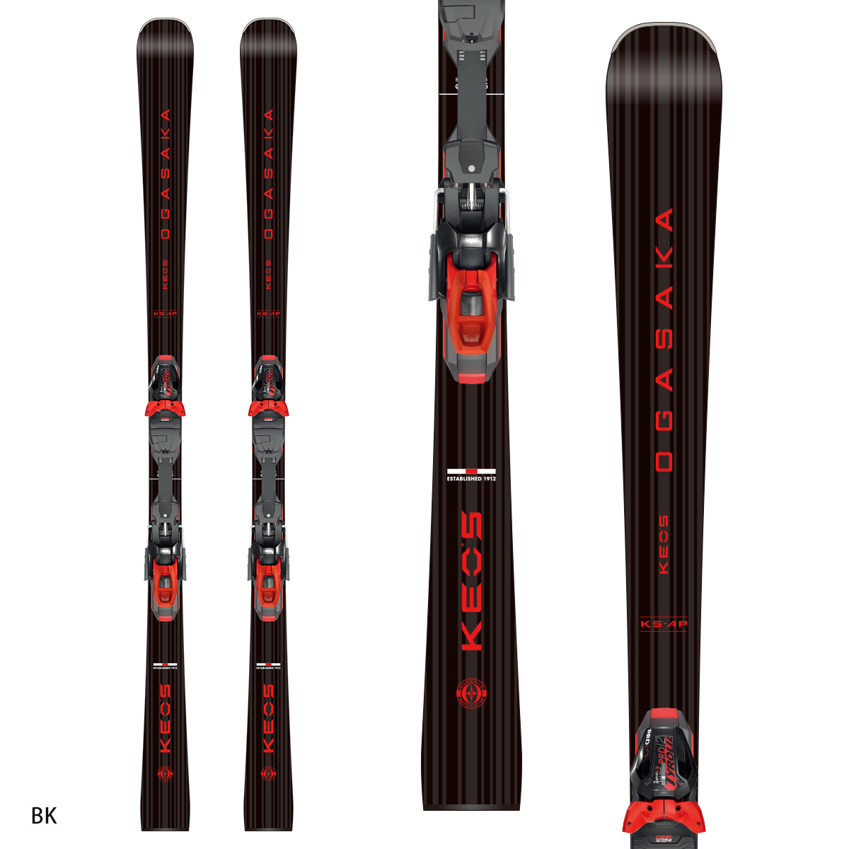 OGASAKA KEOS KS-AP155+チロリアPRD11 GripWalk No Overseas Shipping】OGASAKA〔All-round Skis〕＜2026＞KEO'S KS-AP