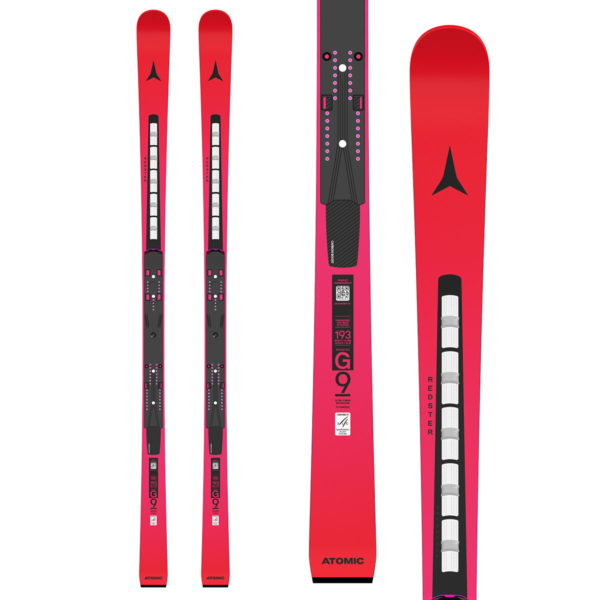 ATOMIC〔GS Ski〕＜2026＞REDSTER G9 FIS REVOSHOCK M + ICON RS 16