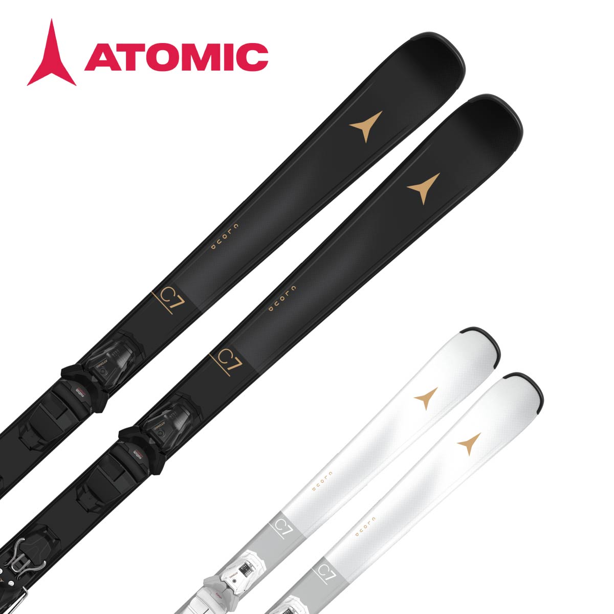 ATOMIC〔Women's Skis〕＜2026＞CLOUD C7 WHITE + M 10 GW / AASS03608142 /
