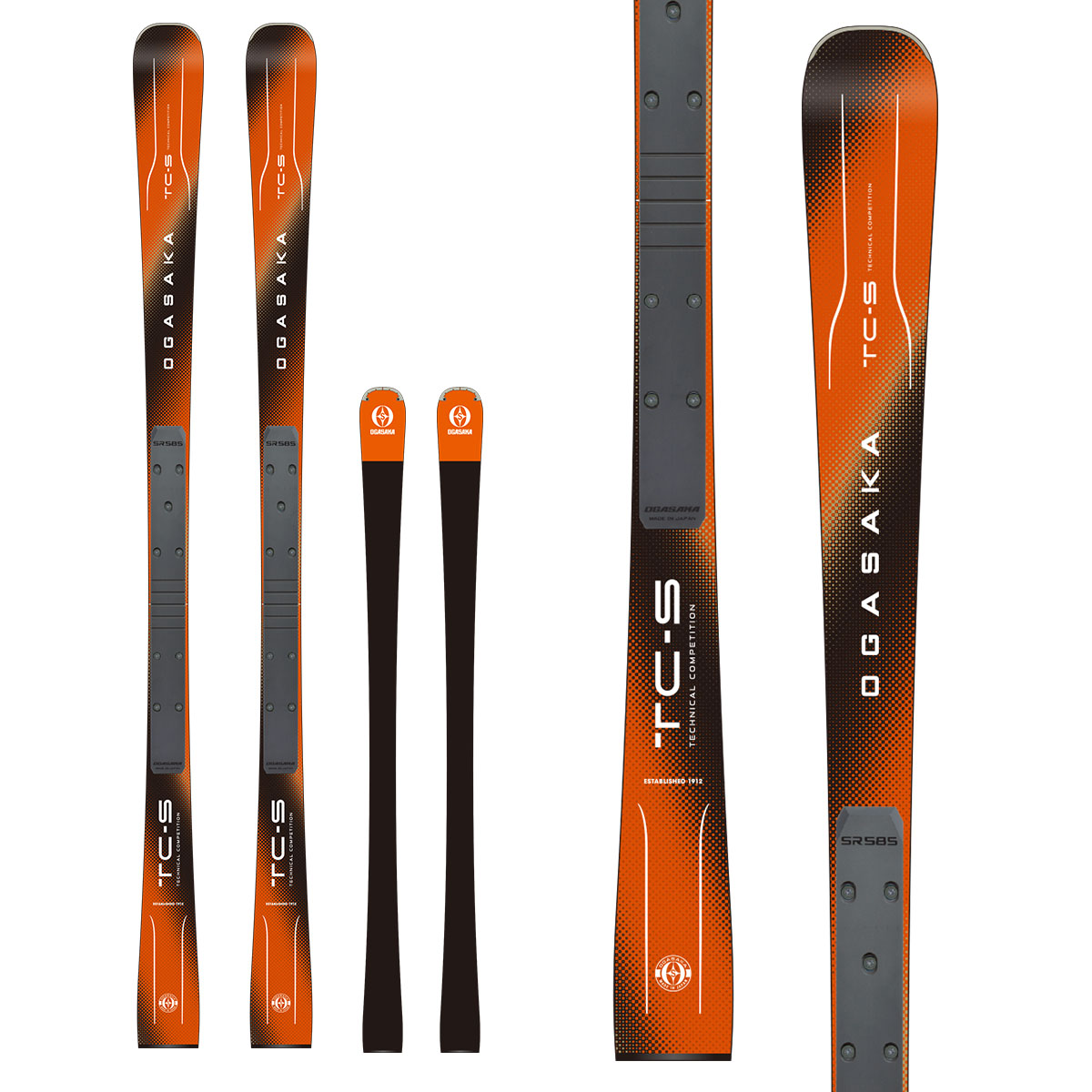 No Overseas Shipping】OGASAKA〔Skis〕＜2026＞TC-S + SR585+ MARKER