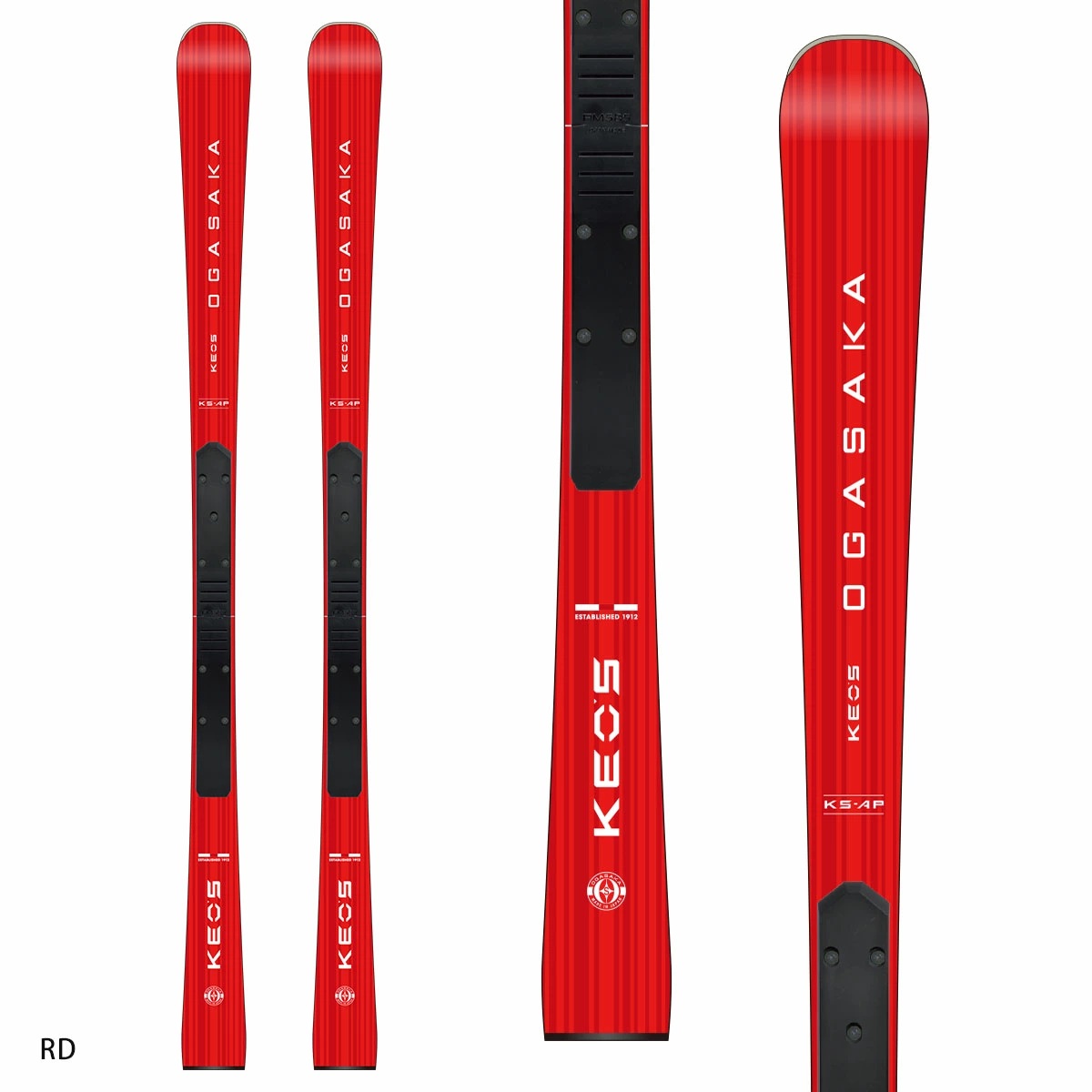オガサカ KEO'S KS-GX/RD 165cm 00'- 01' Ogasaka Keos PG Skis (Flat) NEW !!