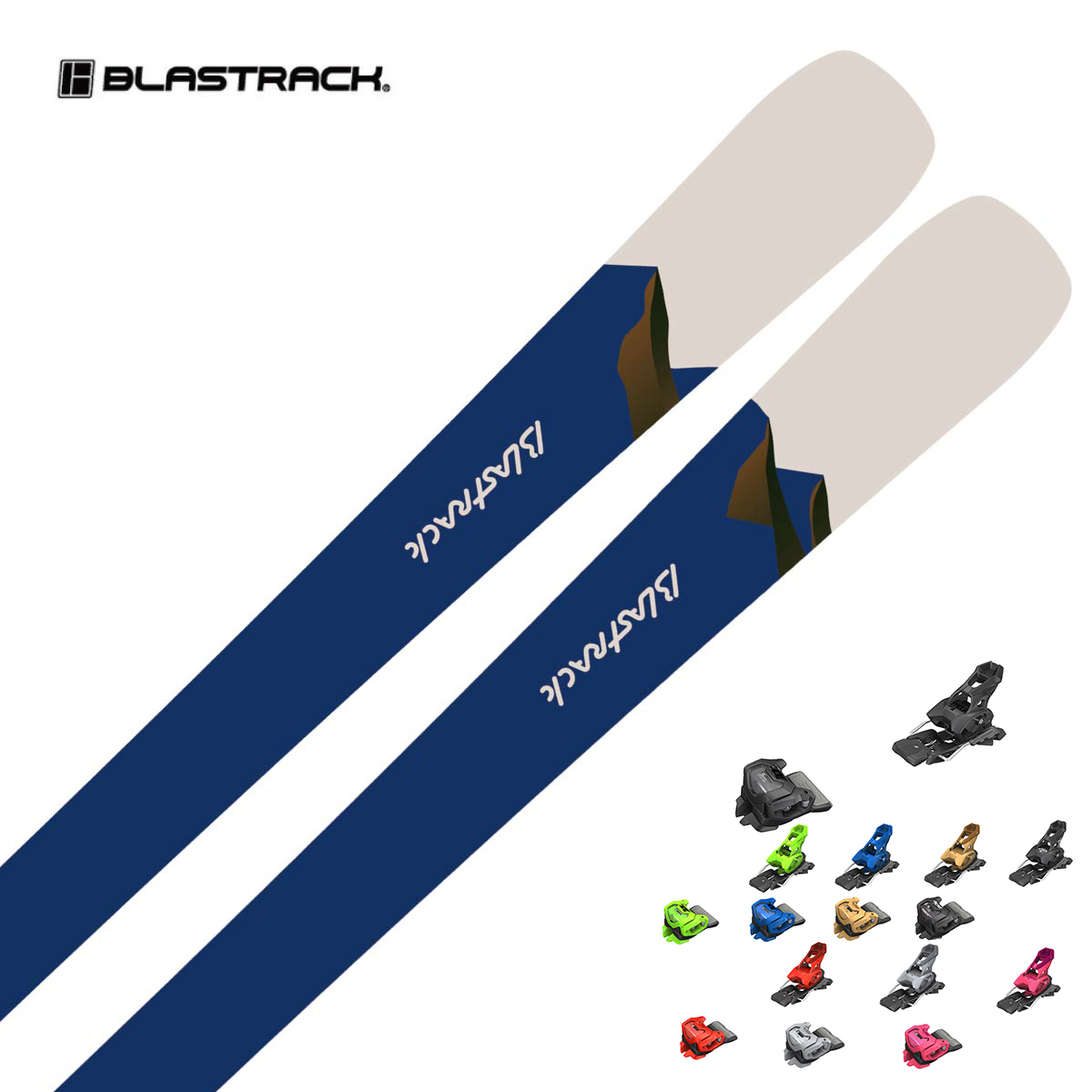 BLASTRACK〔Skis〕＜2026＞ELIXIR/L + TYROLIA ATTACK 14 GW