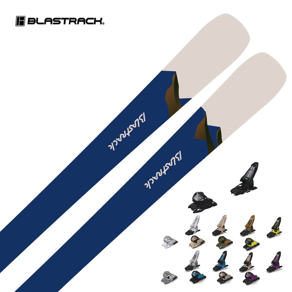 BLASTRACK〔Skis〕＜2026＞ELIXIR/L + MARKER GRIFFON 13