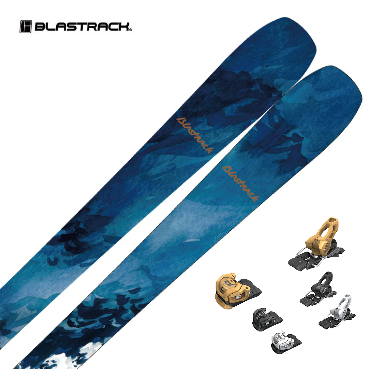 BLASTRACK〔Skis〕＜2026＞FARTHER + TYROLIA ATTACK LYT 11 GW