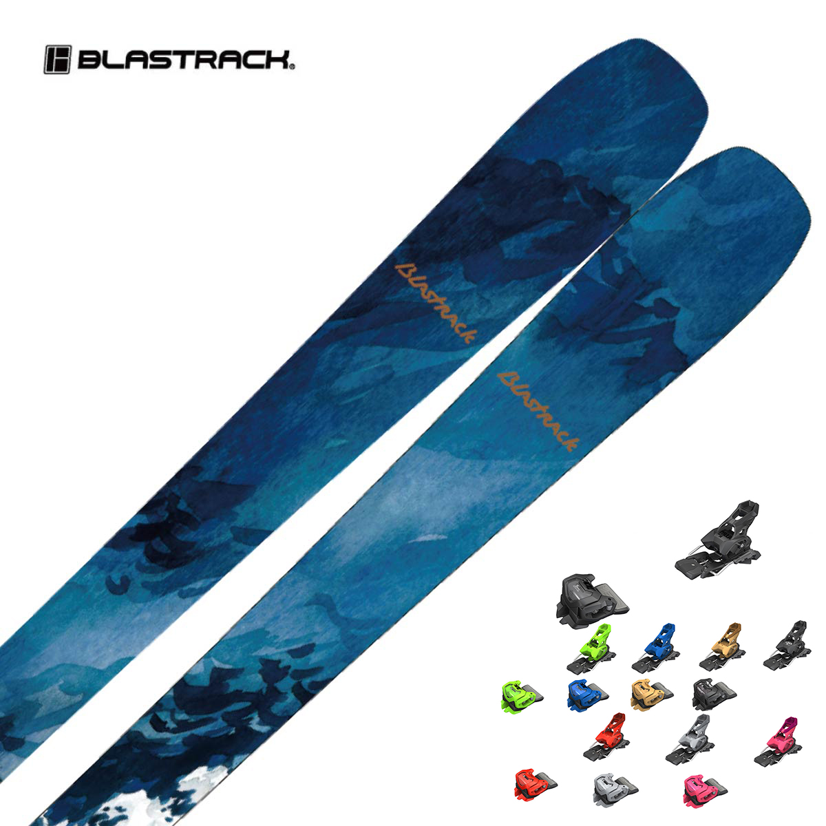 BLASTRACK〔Skis〕＜2026＞FARTHER + TYROLIA ATTACK 14 GW